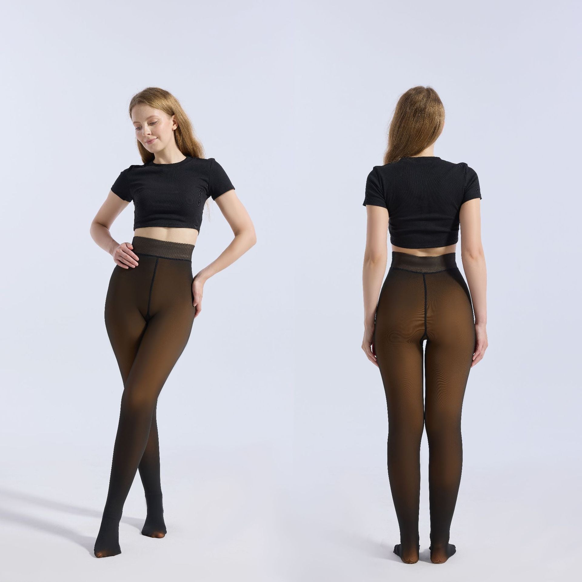LORYN® Fleece-Lined Tights