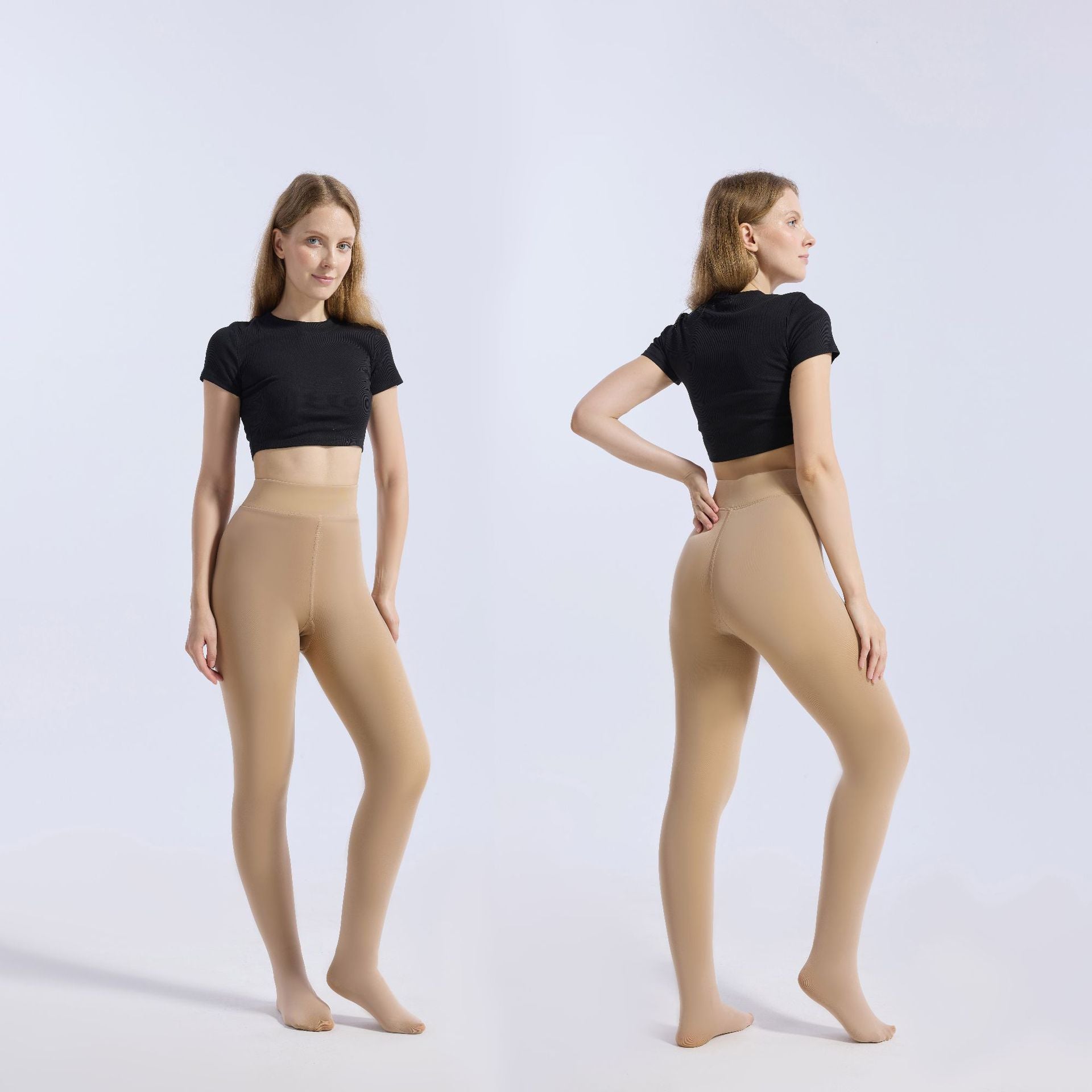 LORYN® Fleece-Lined Tights